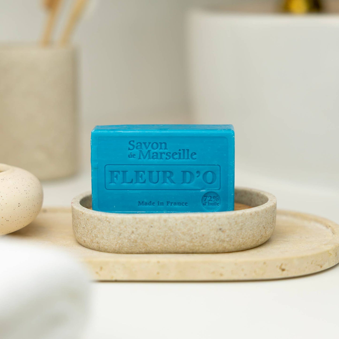 Blå marseilletvål Fleur d’O
