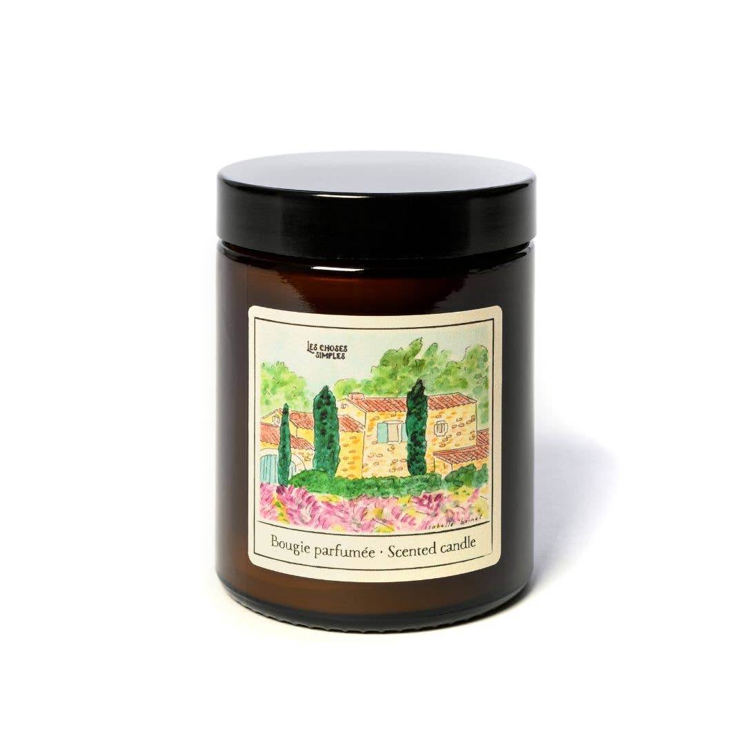 Bougie Moyenne «Champs de Lavande»