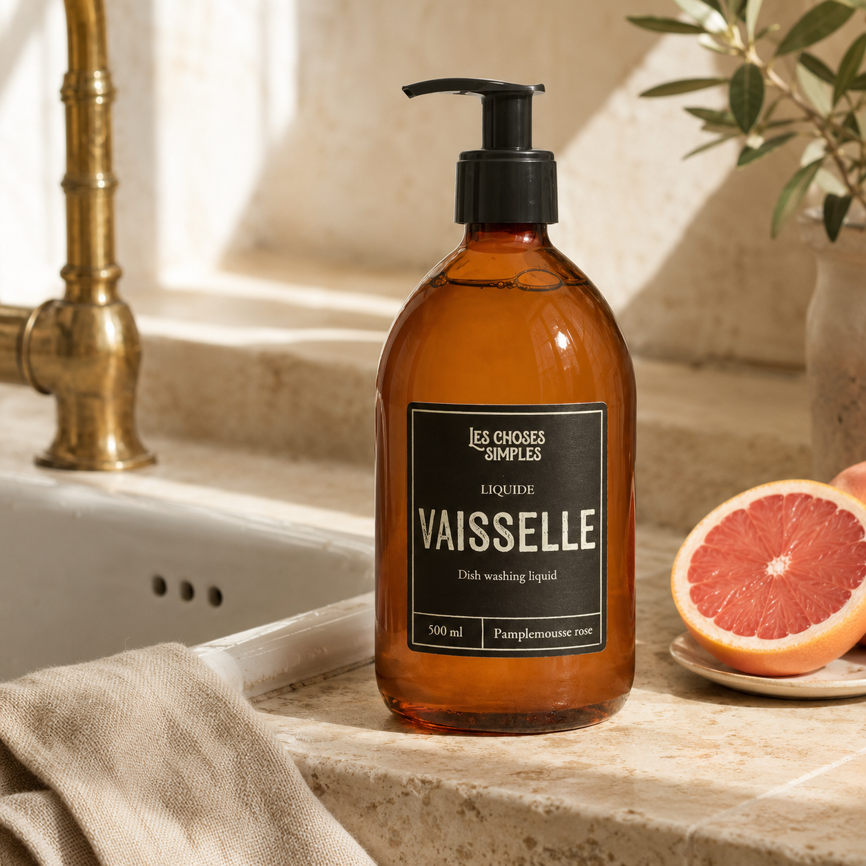 Liquide Vaisselle «Pamplemousse Rose»