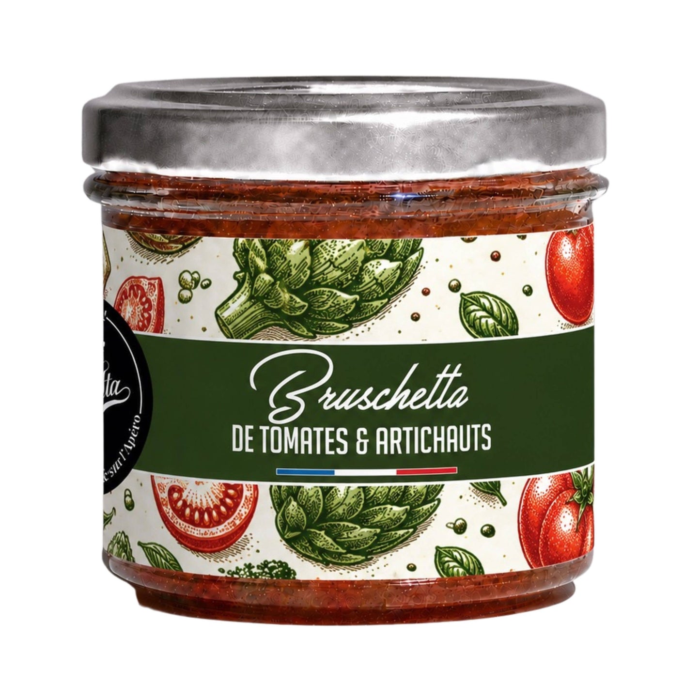 Bruschetta med tomat och kronärtskocka