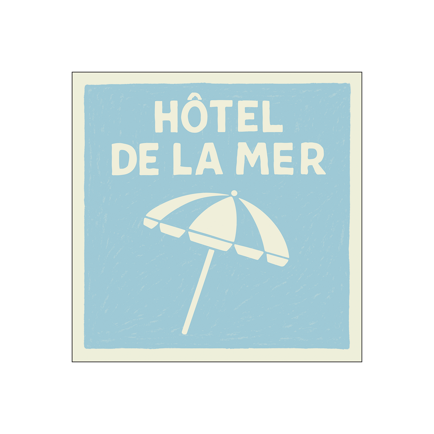 Pappersservetter Hôtel La Mer x20