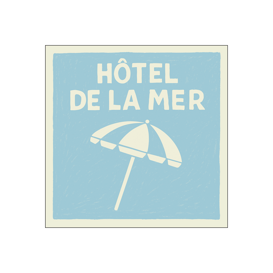 Pappersservetter Hôtel La Mer x20