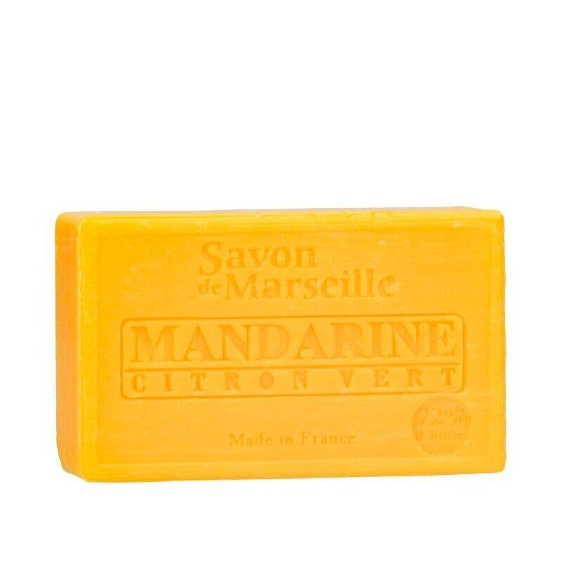 Savon de Marseille «Mandarine et Citron Vert»